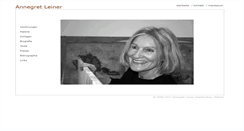 Desktop Screenshot of annegret-leiner.de